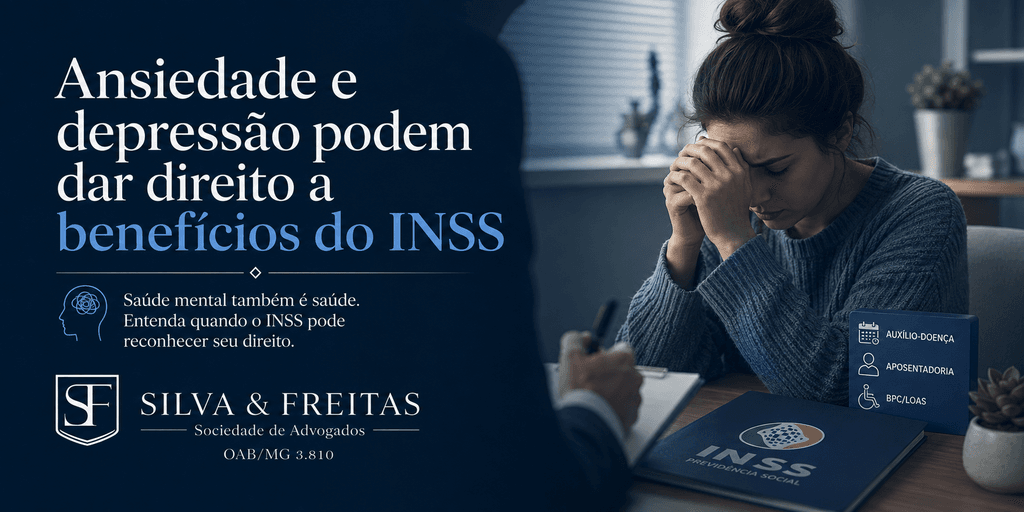 Depressão INSS benefícios