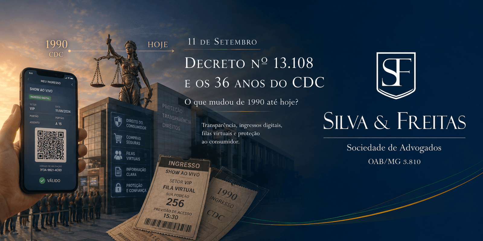 Decreto nº 13.108 e os 36 anos do CDC: o que mudou de 1990 até hoje?