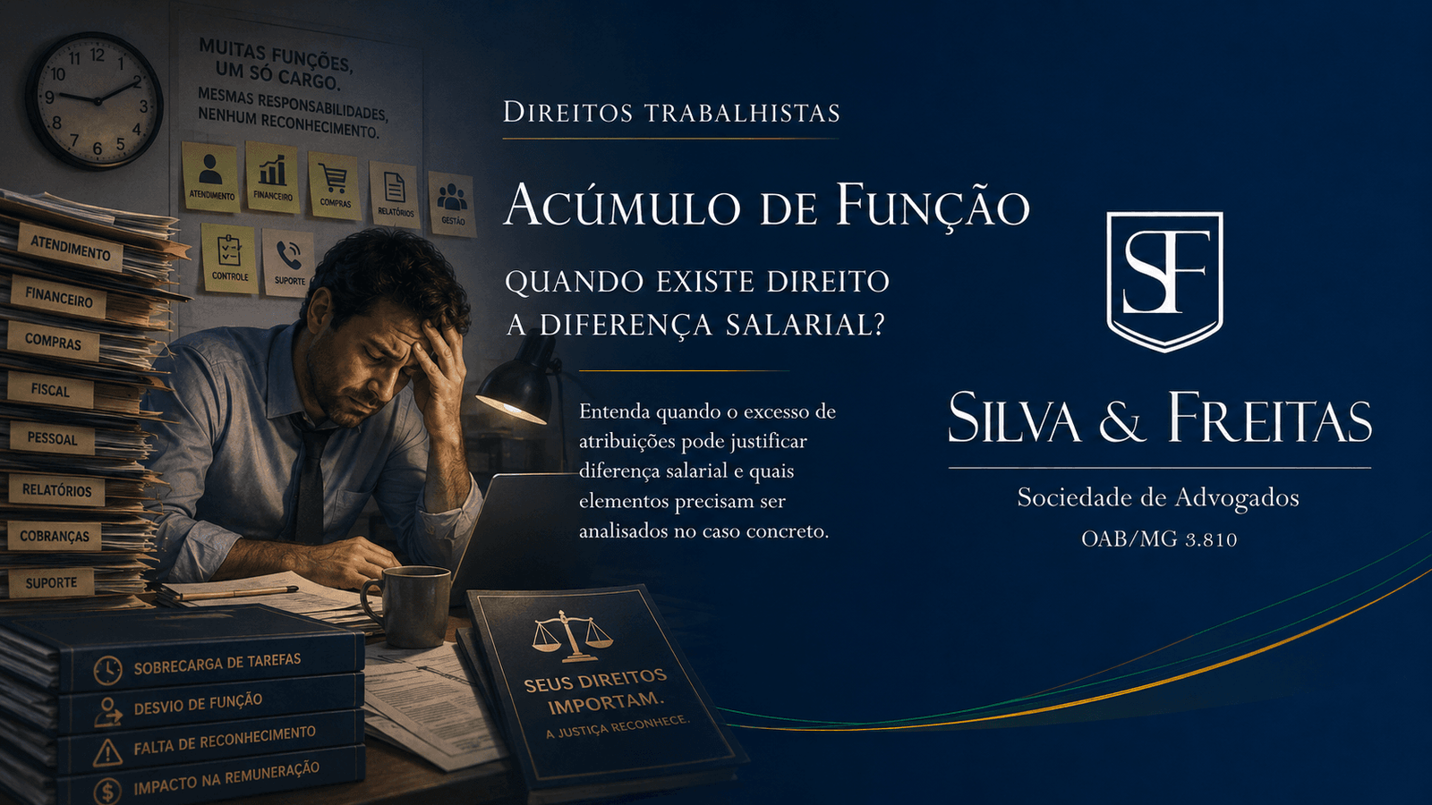Acúmulo de função: quando existe direito a diferença salarial?